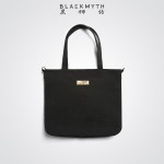 Black Myth Wukong Prints Black Canvas Bag